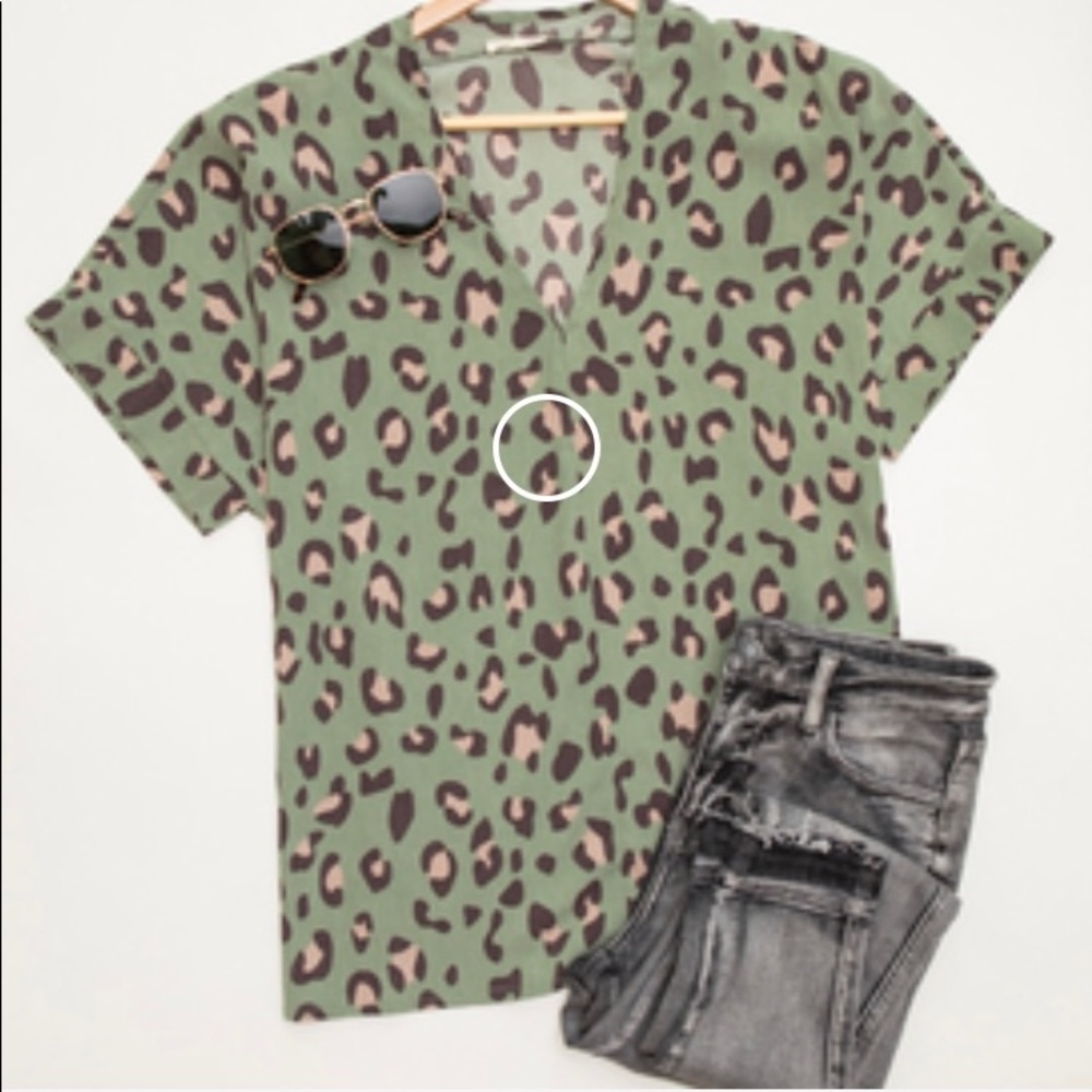 JODIFL leopard blouse